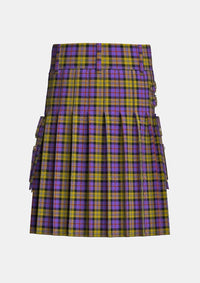 Utility_Casey_Tartan_6914_kilt_back_image_with_pleated_design_and_adjustable_buckles_for_men