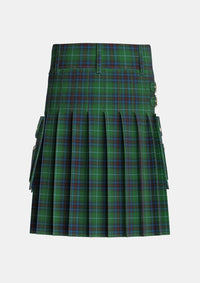 Utility_Cash_MacTavish_Tartan_12604_kilt_back_image_with_pleated_design_and_adjustable_buckles_for_men