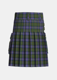 Utility_Cochrane_1984_Tartan_978_kilt_back_image_with_pleated_design_and_adjustable_buckles_for_men