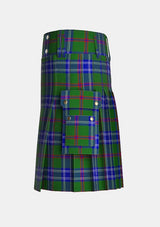Utility_Colvin_Tartan_4196_kilt_left_image_with_pleated_design_and_adjustable_buckles_for_men