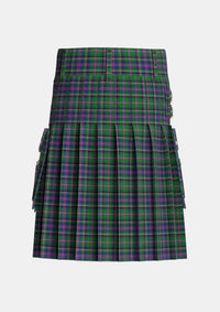 Utility_Cooper_Couper_James_Cant_Tartan_1415_kilt_back_image_with_pleated_design_and_adjustable_buckles_for_men