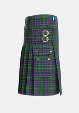 Utility_Cooper_Couper_James_Cant_Tartan_1415_kilt_right_image_with_pleated_design_and_adjustable_buckles_for_men