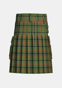 Utility_Courtet_Meyer_Tartan_10366_kilt_back_image_with_pleated_design_and_adjustable_buckles_for_men
