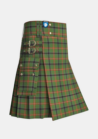 Utility_Courtet_Meyer_Tartan_10366_kilt_side_image_with_pleated_design_and_adjustable_buckles_for_men