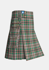 Utility_Craig_tartan_kilt_side_image_with_pleated_design_and_adjustable_buckles_for_men