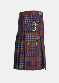 Utility_Crozier_Tartan_1779_kilt_right_image_with_pleated_design_and_adjustable_buckles_for_men