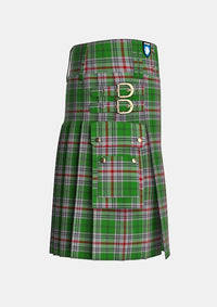 Utility_Daugherty_Tartan_11819_kilt_right_image_with_pleated_design_and_adjustable_buckles_for_men