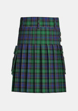 Utility_Deloughery_Paul_Tartan_10658_kilt_back_image_with_pleated_design_and_adjustable_buckles_for_men
