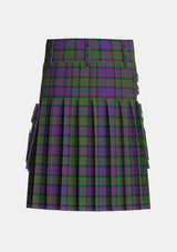 Utility_Denovan_The_Lairdship_of_Personal_Tartan_36_kilt_back_image_with_pleated_design_and_adjustable_buckles_for_men