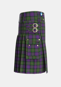 Utility_Denovan_The_Lairdship_of_Personal_Tartan_36_kilt_right_image_with_pleated_design_and_adjustable_buckles_for_men