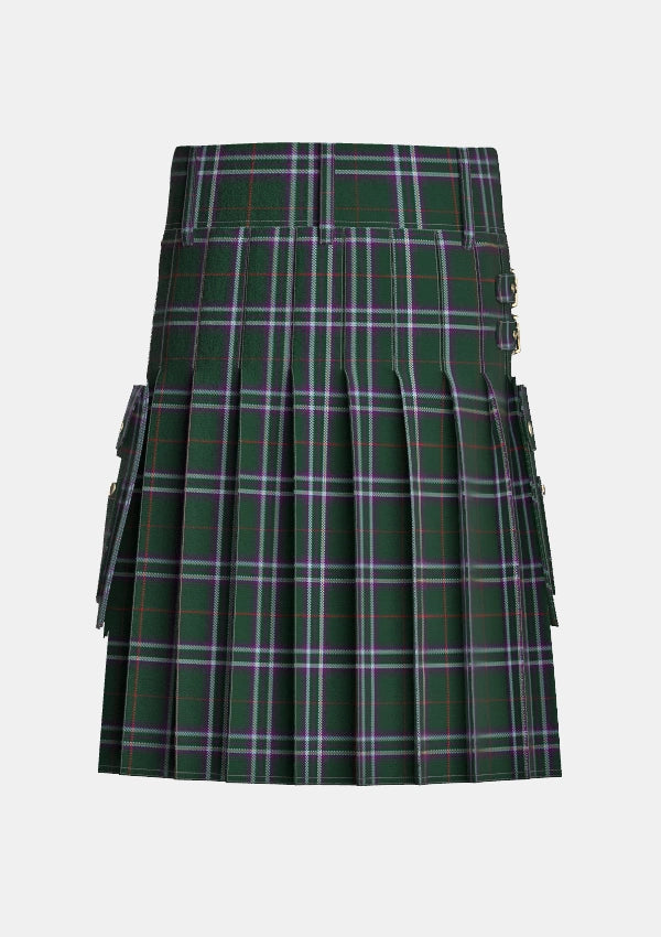 Utility_Devlin_David_Roddie_Tartan_13911_kilt_back_image_with_pleated_design_and_adjustable_buckles_for_men