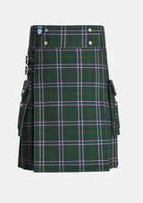 Utility_Devlin_David_Roddie_Tartan_13911_kilt_front_image_with_pleated_design_and_adjustable_buckles_for_men