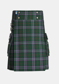 Utility_Devlin_David_Roddie_Tartan_13911_kilt_front_image_with_pleated_design_and_adjustable_buckles_for_men