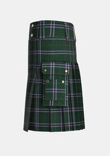 Utility_Devlin_David_Roddie_Tartan_13911_kilt_left_image_with_pleated_design_and_adjustable_buckles_for_men