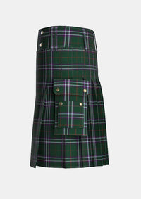 Utility_Devlin_David_Roddie_Tartan_13911_kilt_left_image_with_pleated_design_and_adjustable_buckles_for_men