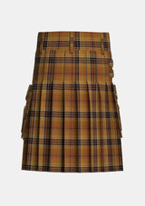 Utility_Digital_Gold_Tartan_12206_kilt_back_image_with_pleated_design_and_adjustable_buckles_for_men
