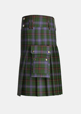 Utility_Dow_Aerlift_Tartan_10704_kilt_left_image_with_pleated_design_and_adjustable_buckles_for_men