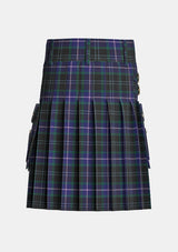 Utility_Dugan_Tartan_7483_kilt_back_image_with_pleated_design_and_adjustable_buckles_for_men