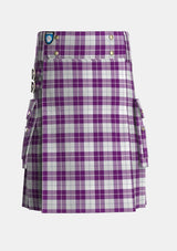 Utility_Dunlop_Dress_Tartan_1784_kilt_front_image_with_pleated_design_and_adjustable_buckles_for_men