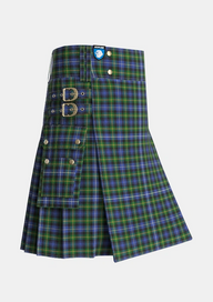 Utility_Dyce_2_Tartan_297_kilt_side_image_with_pleated_design_and_adjustable_buckles_for_men
