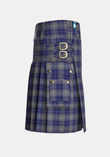 Utility_Edwards_tartan_5731_kilt_right_image_with_pleated_design_and_adjustable_buckles_for_men