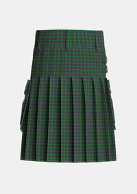 Utility_Elphinstone_Tartan_115_kilt_back_image_with_pleated_design_and_adjustable_buckles_for_men