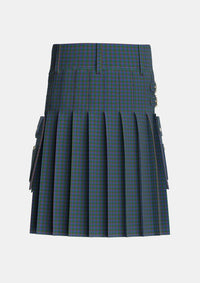Utility_Ferguson_1819_Tartan_1952_kilt_back_image_with_pleated_design_and_adjustable_buckles_for_men