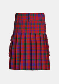 Utility_Fiddes_Tartan_121_kilt_back_image_with_pleated_design_and_adjustable_buckles_for_men