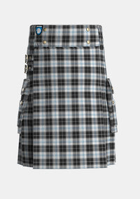 Utility_Forbes_Dress_Clans_Originaux_Tartan_6295_kilt_front_image_with_pleated_design_and_adjustable_buckles_for_men