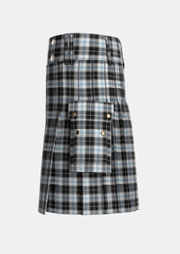 Utility_Forbes_Dress_Clans_Originaux_Tartan_6295_kilt_left_image_with_pleated_design_and_adjustable_buckles_for_men