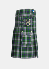 Utility_Forbes_Dress_Tartan_293_kilt_right_image_with_pleated_design_and_adjustable_buckles_for_men