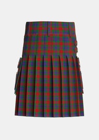 Utility_Fraser_1800_Tartan_392_kilt_back_image_with_pleated_design_and_adjustable_buckles_for_men