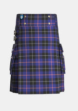 Utility_Fuller_of_Hopewell_Tartan_6781_kilt_front_image_with_pleated_design_and_adjustable_buckles_for_men