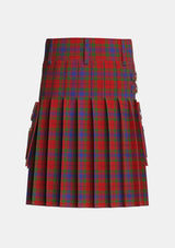 Utility_Gates_Tartan_6309_kilt_back_image_with_pleated_design_and_adjustable_buckles_for_men