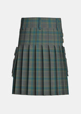 Utility_Giants_Causeway_Tartan_10430_kilt_back_image_with_pleated_design_and_adjustable_buckles_for_men