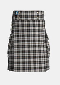 Utility_Gleneagles_Tartan_5030_kilt_front_image_with_pleated_design_and_adjustable_buckles_for_men
