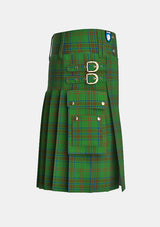 Utility_Glenlivet_Tartan_193_kilt_right_image_with_pleated_design_and_adjustable_buckles_for_men
