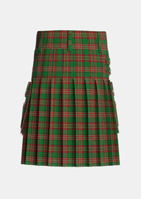 Utility_Goldstraw_Personal_Tartan_5722_kilt_back_image_with_pleated_design_and_adjustable_buckles_for_men