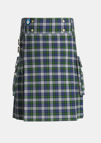 Utility_Gordon_Dress_Original_Tartan_1782_kilt_front_image_with_pleated_design_and_adjustable_buckles_for_men