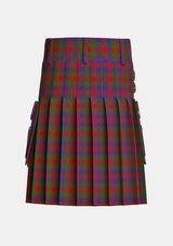 Utility_Gow_Tartan_5916_kilt_back_image_with_pleated_design_and_adjustable_buckles_for_men