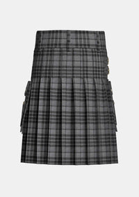 Grey Watch Utility Tartan Kilt
