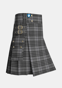 Grey Watch Utility Tartan Kilt