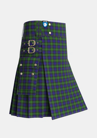 Utility_Gunn_2_Tartan_708_kilt_side_image_with_pleated_design_and_adjustable_buckles_for_men
