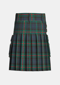 Utility_Gunn_Modern_Tartan_kilt_back_image_with_pleated_design_and_adjustable_buckles_for_men