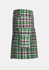 Utility_Hackett_William_Tartan_10530_kilt_left_image_with_pleated_design_and_adjustable_buckles_for_men