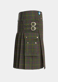 Utility_Hall_1994_Tartan_2092_kilt_right_image_with_pleated_design_and_adjustable_buckles_for_men