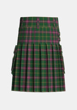 Utility_Hall_from_Springbrook_and_Newtown_Personal_Tartan_2619_kilt_back_image_with_pleated_design_and_adjustable_buckles_for_men