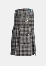 Utility_Harris_Personal_Tartan_5159_kilt_right_image_with_pleated_design_and_adjustable_buckles_for_men