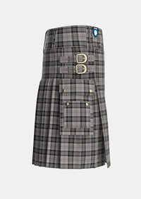 Utility_Harris_Personal_Tartan_5159_kilt_right_image_with_pleated_design_and_adjustable_buckles_for_men