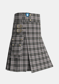 Utility_Harris_Personal_Tartan_5159_kilt_side_image_with_pleated_design_and_adjustable_buckles_for_men